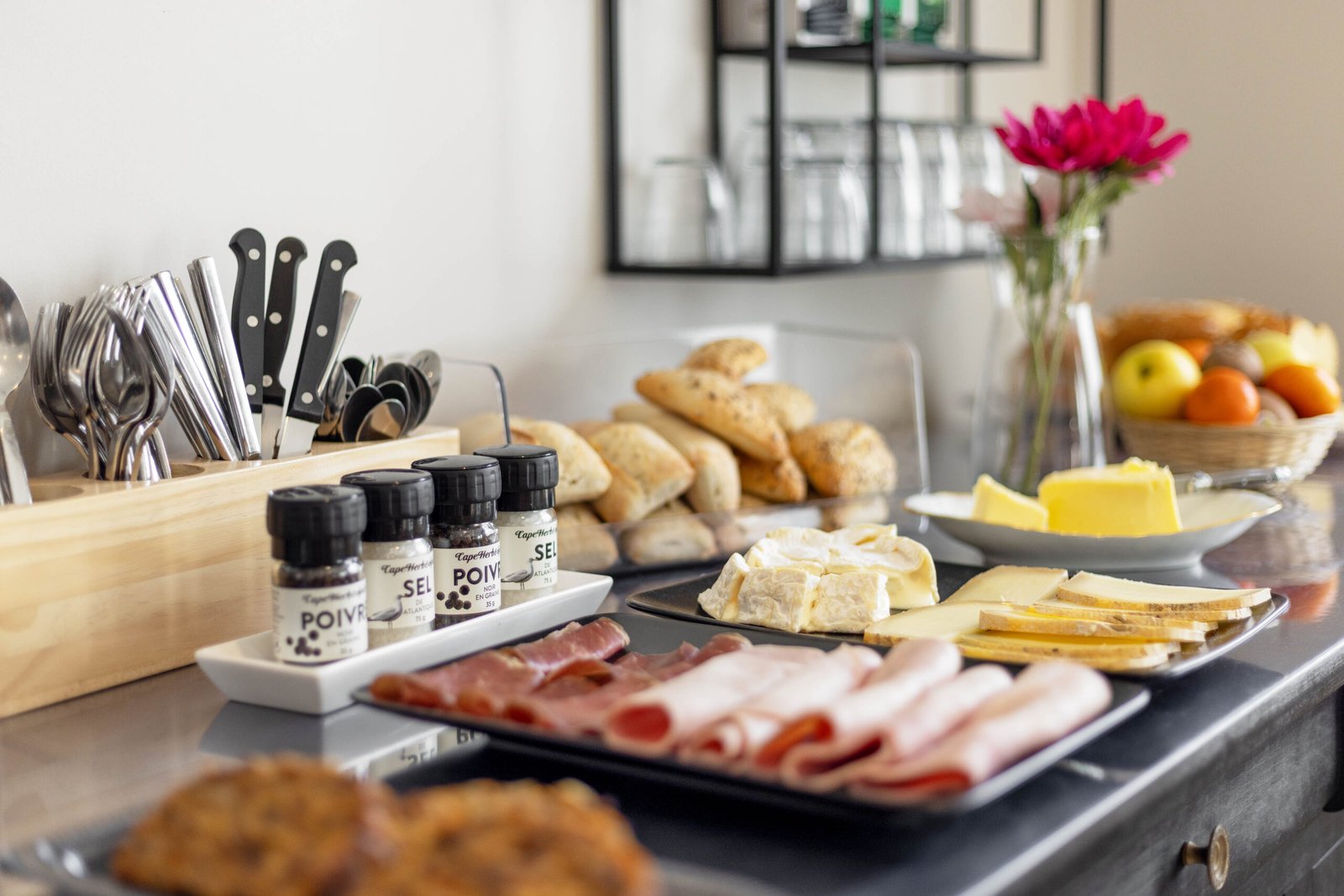 Buffet petit déjeuner