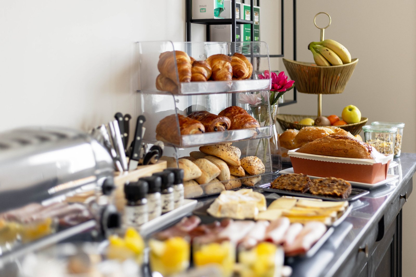 Buffet petit déjeuner